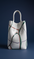 Porcelain Sculptural Tote Bag